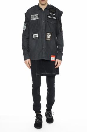 Asymmetrical shirt with patches, zdjęcie 2 Asymmetrical shirt with patches od Mihara Yasuhiro